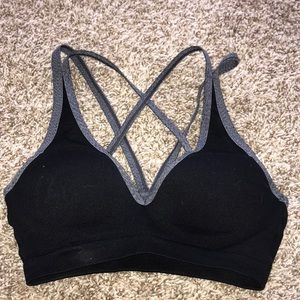 victoria secret pink sports push up bra